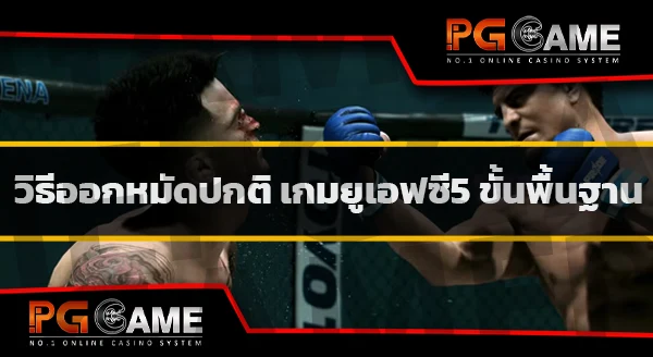 ออกหมัดชุด เกมยูเอฟซี5