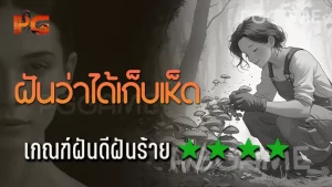 ฝันว่าได้เก็บเห็ด