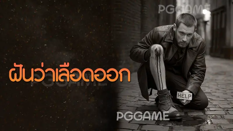 ฝันว่าเลือดออก