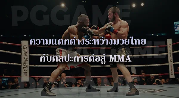 MMA การต่อสู้แบบผสม